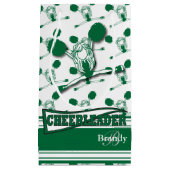Dark Green Cheerleader - DIY Text Kleine Geschenktüte (Vorderseite)