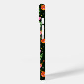 Dark Green Christmas Abstrakt Pattern Case-Mate iPhone Hülle (Rückseite / Links)