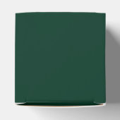 Dark Green Classic Favor Box Geschenkschachtel (Oben)