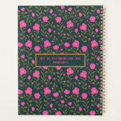 Dark Green Garden Serenade Planner Planer (Rückseite)