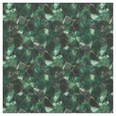 Dark Green Gemstone Stoff (Nahaufnahme)