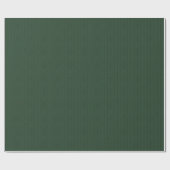 Dark Green Herringbone Muster Wrapping Paper Roll Geschenkpapier (Flach)
