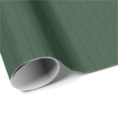 Dark Green Herringbone Muster Wrapping Paper Roll Geschenkpapier (Rolleneckpunkt)