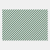 Dark Green & Mint Frohe Weihnachtsmischung Geschenkpapier Set (Vorderseite 3)