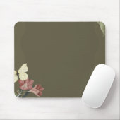 Dark Green Simple Mouse Pad Mousepad (Mit Mouse)