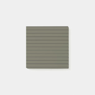 Dark Green Stylish Stationery Post-it Klebezettel
