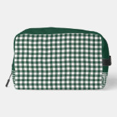 Dark Green Texas Curling Ribbon Waschbeutel (Rückseite)
