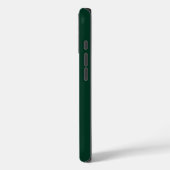 Dark Green Tough iPhone 16 Case (Rückseite / Links)