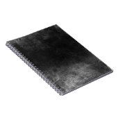 Dark Grunge - B&W Notizblock (Rechte Seite)