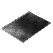 Dark Grunge - B&W Notizblock (Linke Seite)