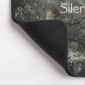 Dark Grunge Beton Mousepad (Ecke)
