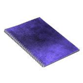 Dark Grunge - Indigo Notizblock (Rechte Seite)