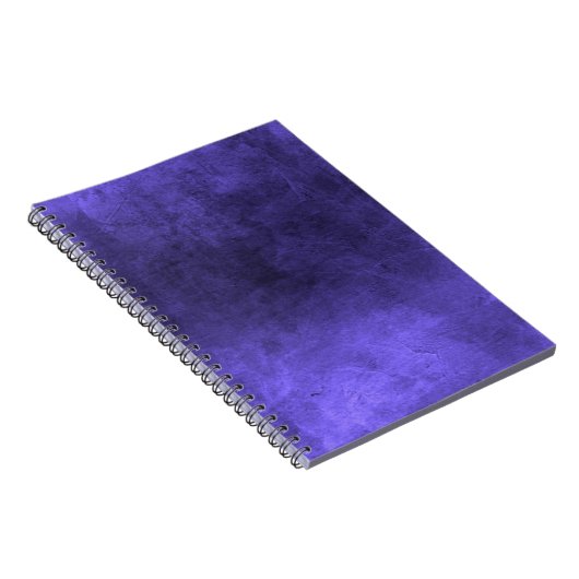 Dark Grunge - Indigo Notizblock (Rechte Seite)