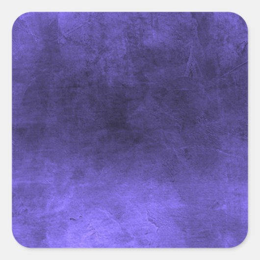 Dark Grunge - Indigo Quadratischer Aufkleber (Vorderseite)
