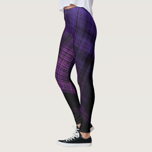Dark Grunge Kariert Leggings (Links)