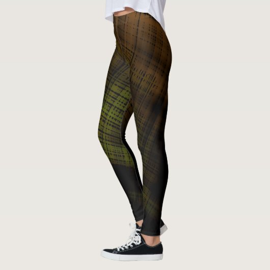 Dark Grunge Kariert Leggings (Links)