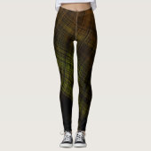 Dark Grunge Kariert Leggings (Vorderseite)