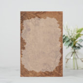 Dark Grunge Stationery Briefpapier (Stehend Vorderseite)