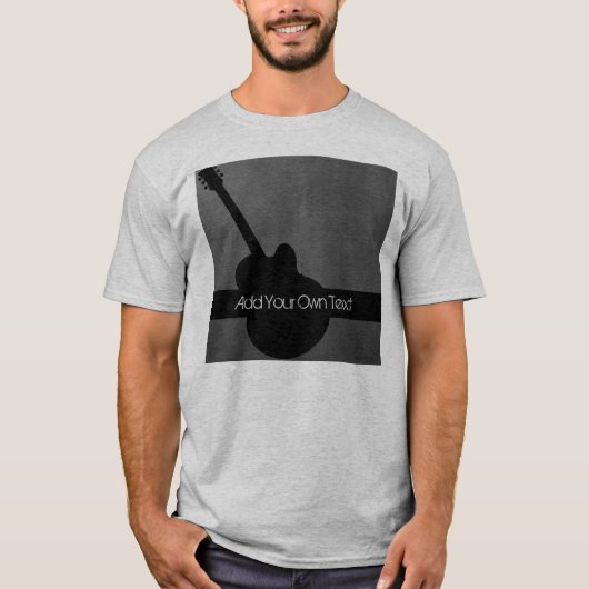 Dark Guitar Custom T-Shirt (Vorderseite)