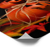 Dark Halloween Design Poster (Ecke)