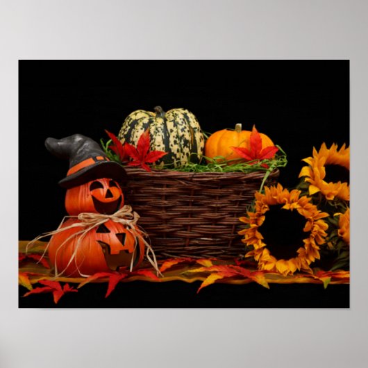 Dark Halloween Design Poster (Vorne)