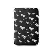 Dark Halloween Ghosts Badematte (Vorderseite Vertikal)