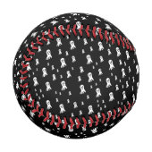 Dark Halloween Ghosts Baseball (Vorderseite Links)