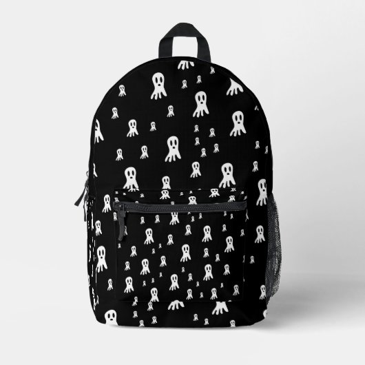 Dark Halloween Ghosts Bedruckter Rucksack (Vorderseite)
