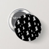 Dark Halloween Ghosts Button (Vorne & Hinten)