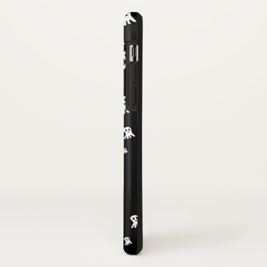Dark Halloween Ghosts Case-Mate iPhone Hülle (Hinten/Links)