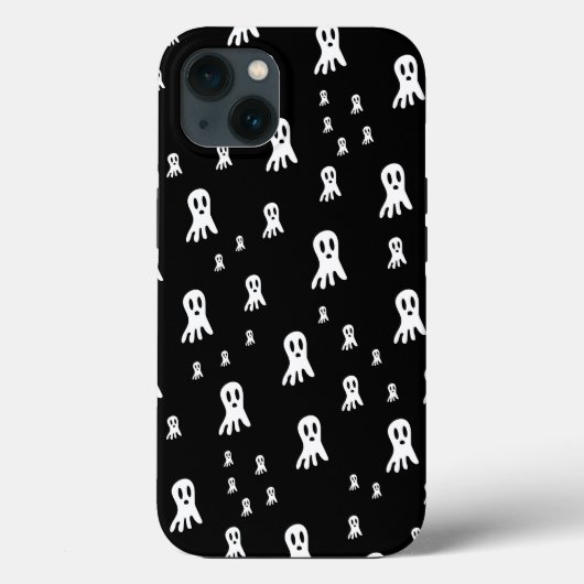 Dark Halloween Ghosts Case-Mate iPhone Hülle (Rückseite)