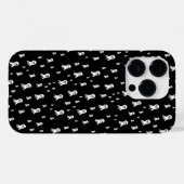 Dark Halloween Ghosts Case-Mate iPhone Hülle (Rückseite (Horizontal))