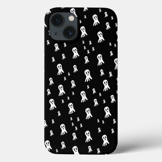 Dark Halloween Ghosts Case-Mate iPhone Hülle (Rückseite)