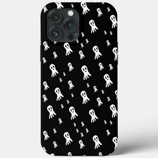 Dark Halloween Ghosts Case-Mate iPhone Hülle (Rückseite)