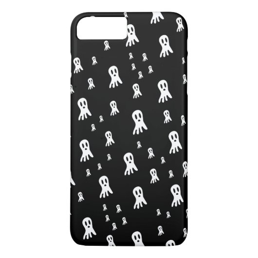 Dark Halloween Ghosts Case-Mate iPhone Hülle (Rückseite)