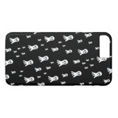 Dark Halloween Ghosts Case-Mate iPhone Hülle (Rückseite (Horizontal))