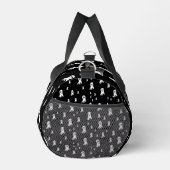 Dark Halloween Ghosts Duffle Bag (Rechts)