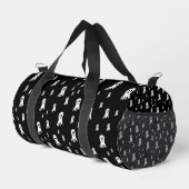 Dark Halloween Ghosts Duffle Bag (Rechte Ecke)
