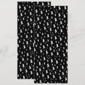 Dark Halloween Ghosts Einladung (Vorne/Hinten)