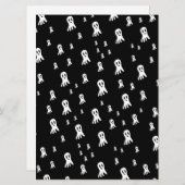 Dark Halloween Ghosts Einladung (Vorne/Hinten)