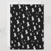 Dark Halloween Ghosts Einladung (Vorderseite)