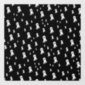 Dark Halloween Ghosts Fensteraufkleber (Blatt)