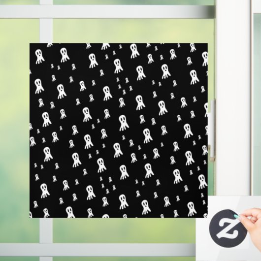 Dark Halloween Ghosts Fensteraufkleber (Zuhause)