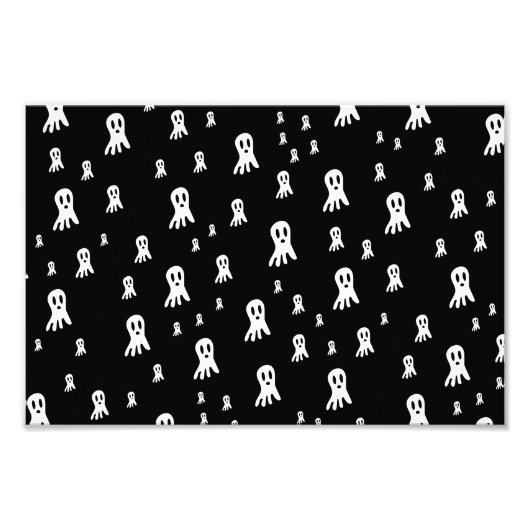 Dark Halloween Ghosts Fotodruck (Vorne)