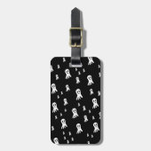 Dark Halloween Ghosts Gepäckanhänger (Vorderseite vertikal)