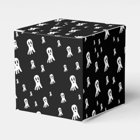 Dark Halloween Ghosts Geschenkschachtel (Vorderseite)