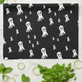Dark Halloween Ghosts Geschirrtuch (Gefaltet)