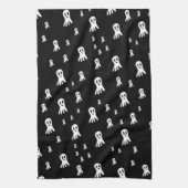 Dark Halloween Ghosts Geschirrtuch (Vertikal)