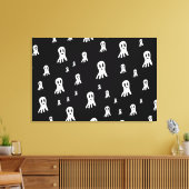 Dark Halloween Ghosts Leinwanddruck (Insitu (Wohnzimmer))