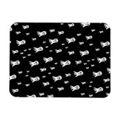 Dark Halloween Ghosts Magnet (Horizontal)